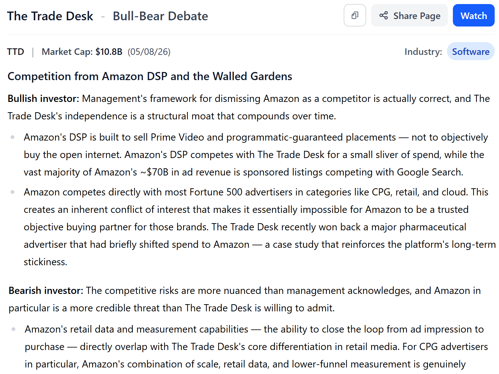 Bull-Bear Debate